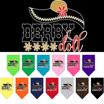 “Derby Doll” Cotton Pet Bandana from As You Wish Apparel – Derby Day Dog Bandana