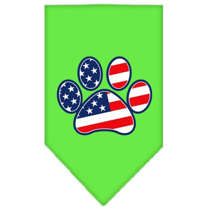 “Patriotic Paw” Cotton Pet Bandana from As You Wish Apparel – Patriotic Dog Bandana