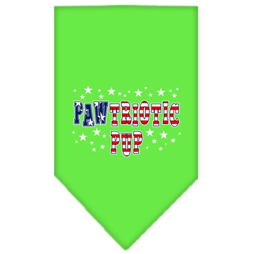 “Pawtriotic Pup” Cotton Pet Bandana from As You Wish Apparel – Patriotic Dog Bandana