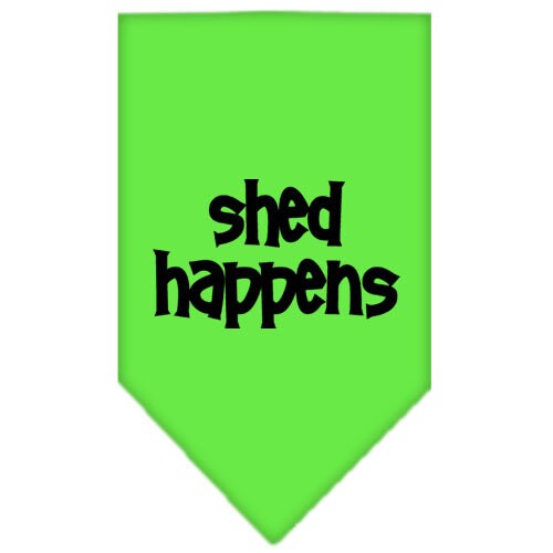 “Shed Happens” Cotton Pet Bandana from As You Wish Apparel – Dog Humor Bandana