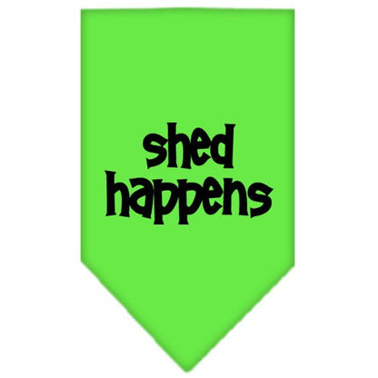“Shed Happens” Cotton Pet Bandana from As You Wish Apparel – Dog Humor Bandana