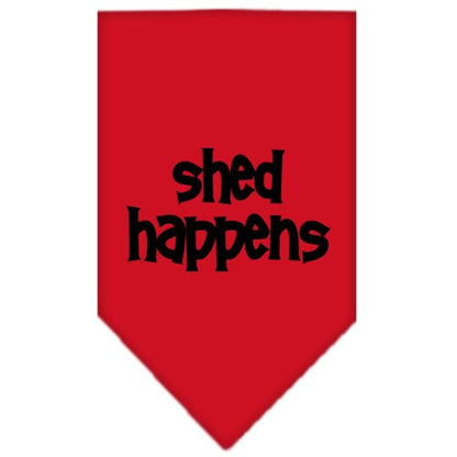 “Shed Happens” Cotton Pet Bandana from As You Wish Apparel – Dog Humor Bandana