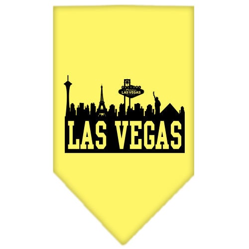 “Las Vegas Skyline” Cotton Pet Bandana from As You Wish Apparel – City Pride Dog Bandana