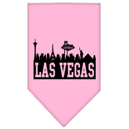 “Las Vegas Skyline” Cotton Pet Bandana from As You Wish Apparel – City Pride Dog Bandana