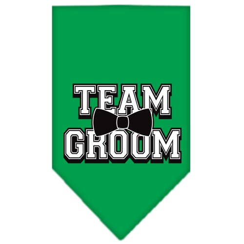 “Team Groom” Cotton Pet Bandana from As You Wish Apparel – Wedding & Party Dog Bandana
