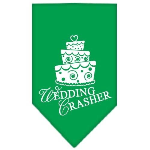 “Wedding Crasher” Cotton Pet Bandana from As You Wish Apparel – Wedding & Party Dog Bandana