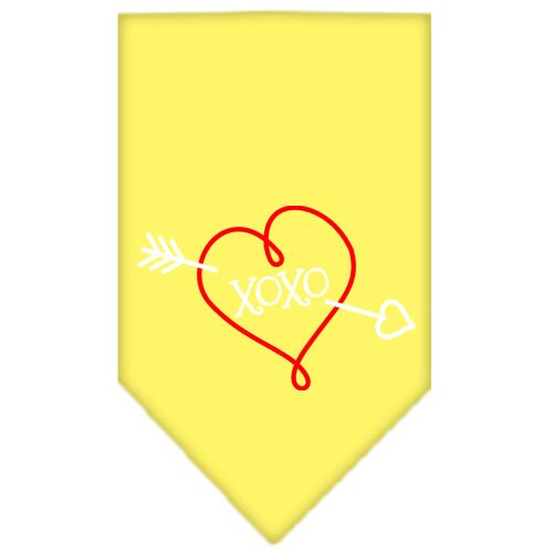 “XOXO” Cotton Pet Bandana from As You Wish Apparel – Dog Love Bandana
