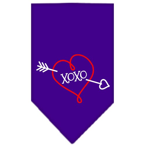 “XOXO” Cotton Pet Bandana from As You Wish Apparel – Dog Love Bandana