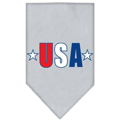 “USA Star” Cotton Pet Bandana from As You Wish Apparel – Patriotic Dog Bandana