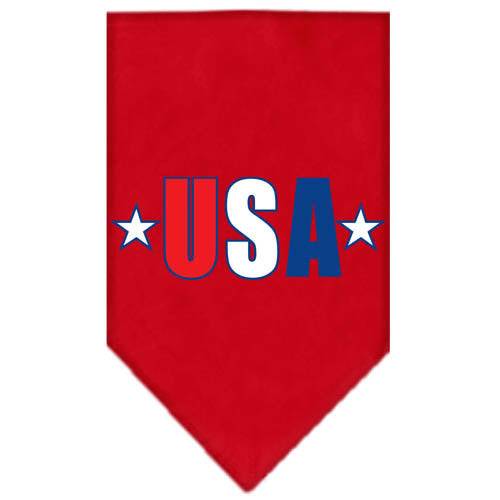 “USA Star” Cotton Pet Bandana from As You Wish Apparel – Patriotic Dog Bandana