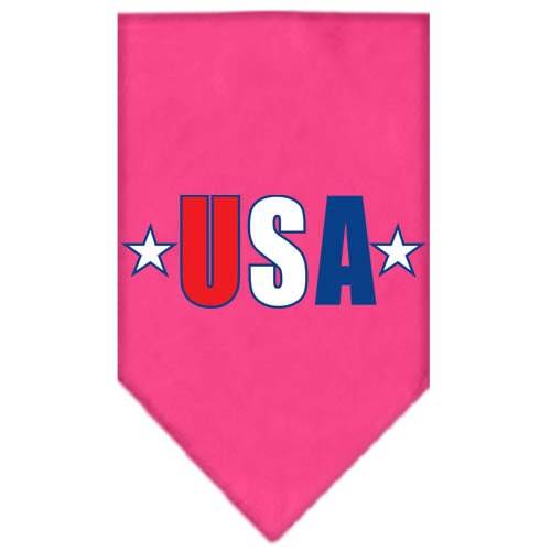 “USA Star” Cotton Pet Bandana from As You Wish Apparel – Patriotic Dog Bandana