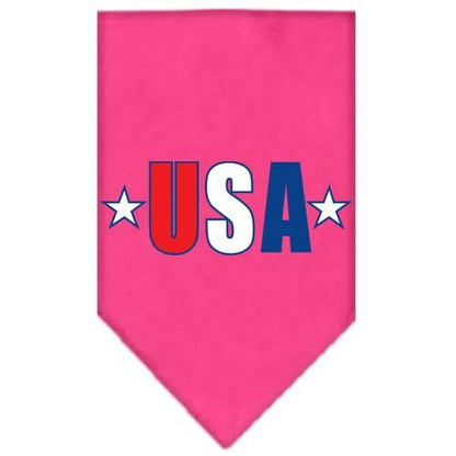 “USA Star” Cotton Pet Bandana from As You Wish Apparel – Patriotic Dog Bandana