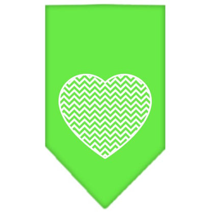 “Chevron Heart” Cotton Pet Bandana from As You Wish Apparel – Dog Fashion Bandana