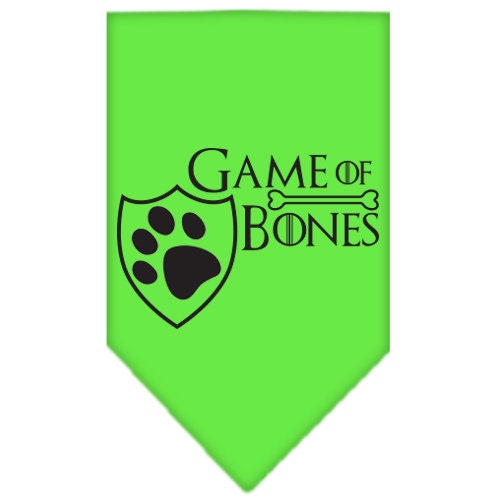 Game of Bones Cotton Pet Bandana from As You Wish Apparel – Dog Fashion Bandana