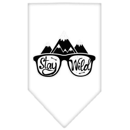 “Stay Wild” Cotton Dog Bandana from As You Wish Apparel – Dog Fashion Bandana