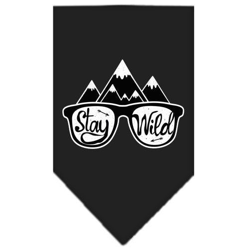 “Stay Wild” Cotton Dog Bandana from As You Wish Apparel – Dog Fashion Bandana