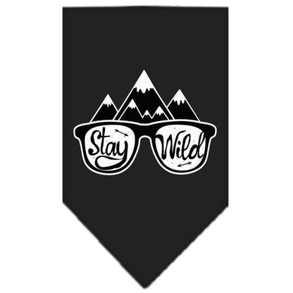 “Stay Wild” Cotton Dog Bandana from As You Wish Apparel – Dog Fashion Bandana