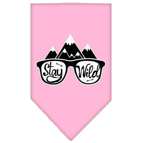 “Stay Wild” Cotton Dog Bandana from As You Wish Apparel – Dog Fashion Bandana