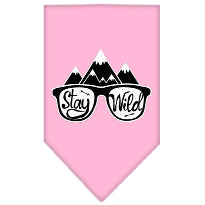 “Stay Wild” Cotton Dog Bandana from As You Wish Apparel – Dog Fashion Bandana