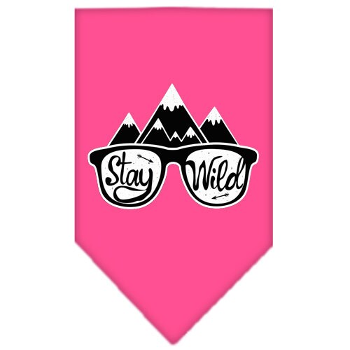 “Stay Wild” Cotton Dog Bandana from As You Wish Apparel – Dog Fashion Bandana