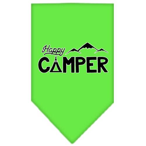 “Happy Camper” Cotton Pet Bandana from As You Wish Apparel – Dog Adventure Bandana