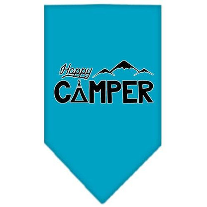 “Happy Camper” Cotton Pet Bandana from As You Wish Apparel – Dog Adventure Bandana
