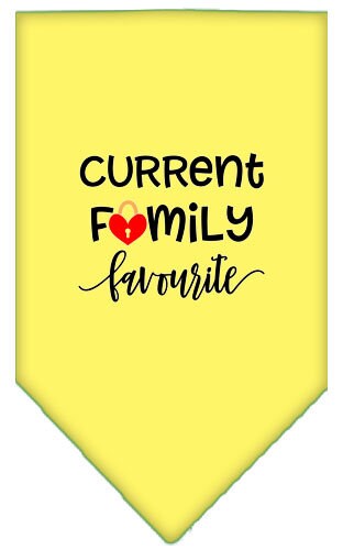 “Family Favorite” Cotton Pet Bandana from As You Wish Apparel – Dog Family Bandana