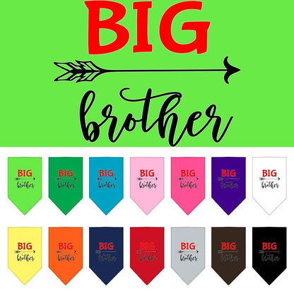 “Big Brother” Cotton Pet Bandana from As You Wish Apparel – Dog Family Bandana
