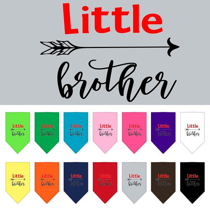 “Little Brother” Cotton Pet Bandana from As You Wish Apparel – Family Dog Bandana