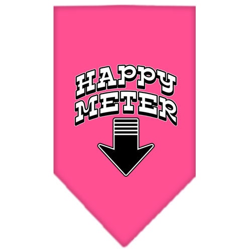 “Happy Meter” Cotton Pet Bandana from As You Wish Apparel – Dog Humor Bandana