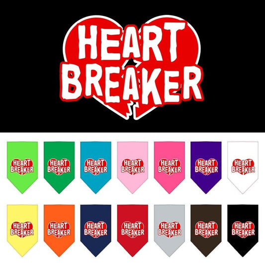 “Heart Breaker” Cotton Pet Bandana from As You Wish Apparel – Dog Fashion Bandana