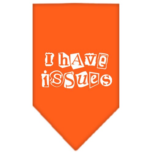 “I Have Issues” Cotton Pet Bandana from As You Wish Apparel – Dog Humor Bandana