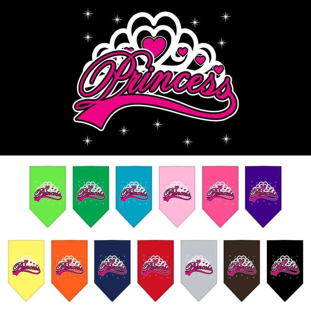 “I’m A Princess” Cotton Pet Bandana from As You Wish Apparel – Dog Princess Bandana