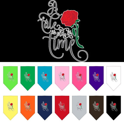 “Timeless Tale” Cotton Pet Bandana from As You Wish Apparel – Dog Style Bandana