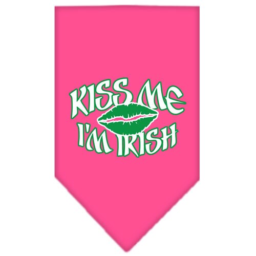 “Kiss Me I’m Irish” Cotton Pet Bandana from As You Wish Apparel – St. Patrick’s Day Dog Bandana