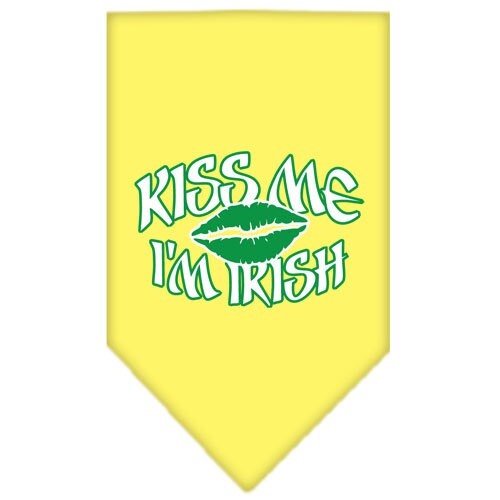 “Kiss Me I’m Irish” Cotton Pet Bandana from As You Wish Apparel – St. Patrick’s Day Dog Bandana