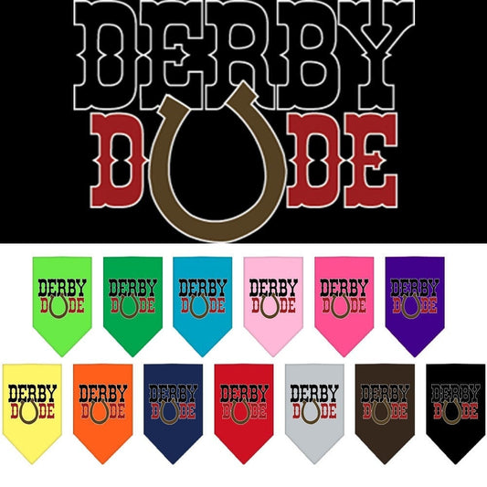 “Derby Dude” Cotton Pet Bandana from As You Wish Apparel – Derby Day Dog Bandana