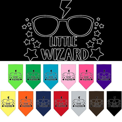 “Little Wizard” Cotton Pet Bandana from As You Wish Apparel – Fantasy Dog Bandana