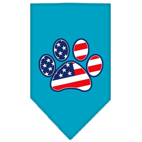 “Patriotic Paw” Cotton Pet Bandana from As You Wish Apparel – Patriotic Dog Bandana