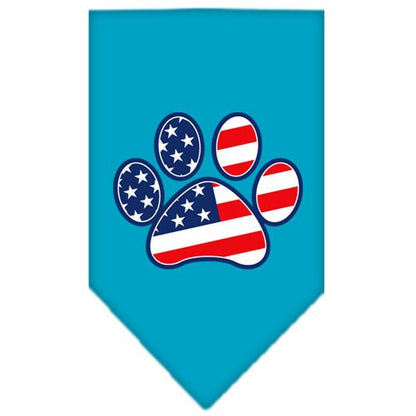 “Patriotic Paw” Cotton Pet Bandana from As You Wish Apparel – Patriotic Dog Bandana