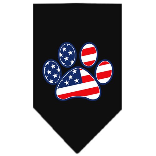 “Patriotic Paw” Cotton Pet Bandana from As You Wish Apparel – Patriotic Dog Bandana