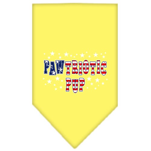 “Pawtriotic Pup” Cotton Pet Bandana from As You Wish Apparel – Patriotic Dog Bandana