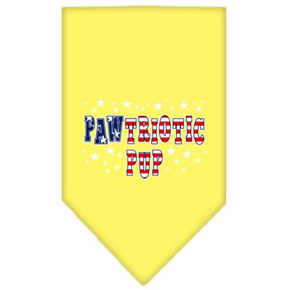 “Pawtriotic Pup” Cotton Pet Bandana from As You Wish Apparel – Patriotic Dog Bandana