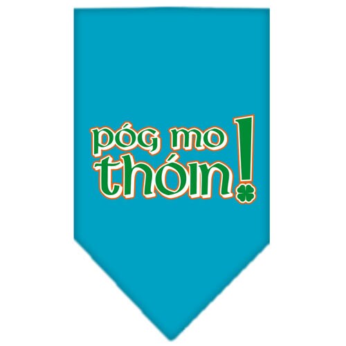 “Pog Mo Thoin” Cotton Pet Bandana from As You Wish Apparel – Dog Humor Bandana