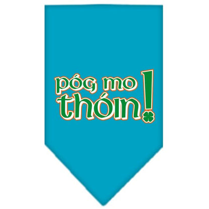“Pog Mo Thoin” Cotton Pet Bandana from As You Wish Apparel – Dog Humor Bandana