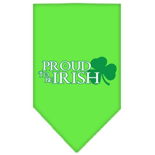 “Proud To Be Irish” Cotton Pet Bandana from As You Wish Apparel – Irish Pride Dog Bandana