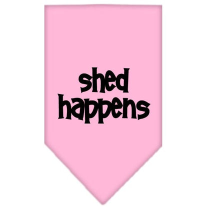 “Shed Happens” Cotton Pet Bandana from As You Wish Apparel – Dog Humor Bandana