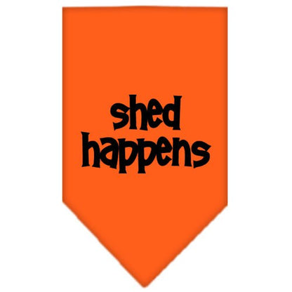 “Shed Happens” Cotton Pet Bandana from As You Wish Apparel – Dog Humor Bandana