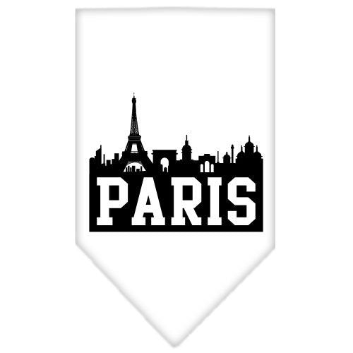 “Paris Skyline” Cotton Pet Bandana from As You Wish Apparel – City Pride Dog Bandana