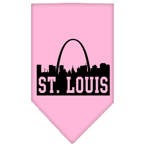 “St. Louis Skyline” Cotton Pet Bandana from As You Wish Apparel – City Pride Dog Bandana